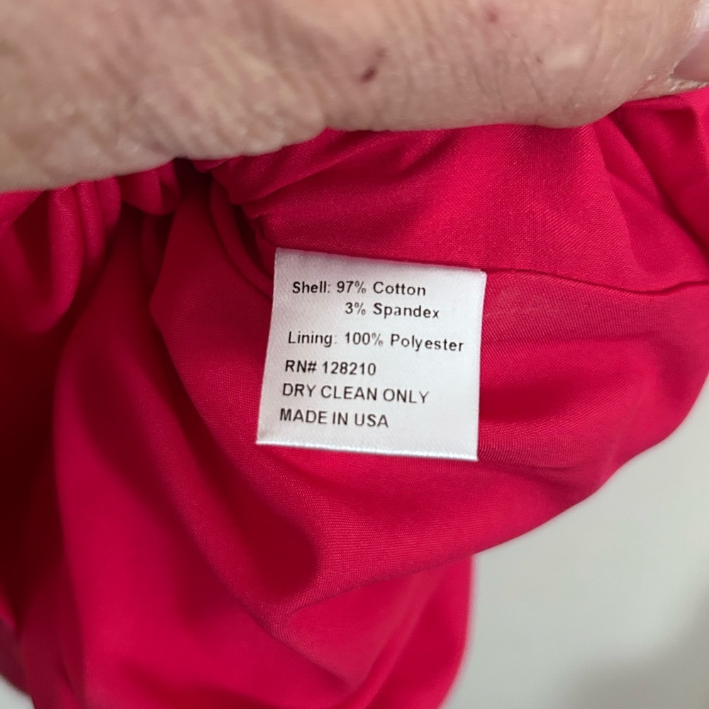 Elizabeth McKay Fuchsia Ruffle Mini Dress - Picture 4 of 5